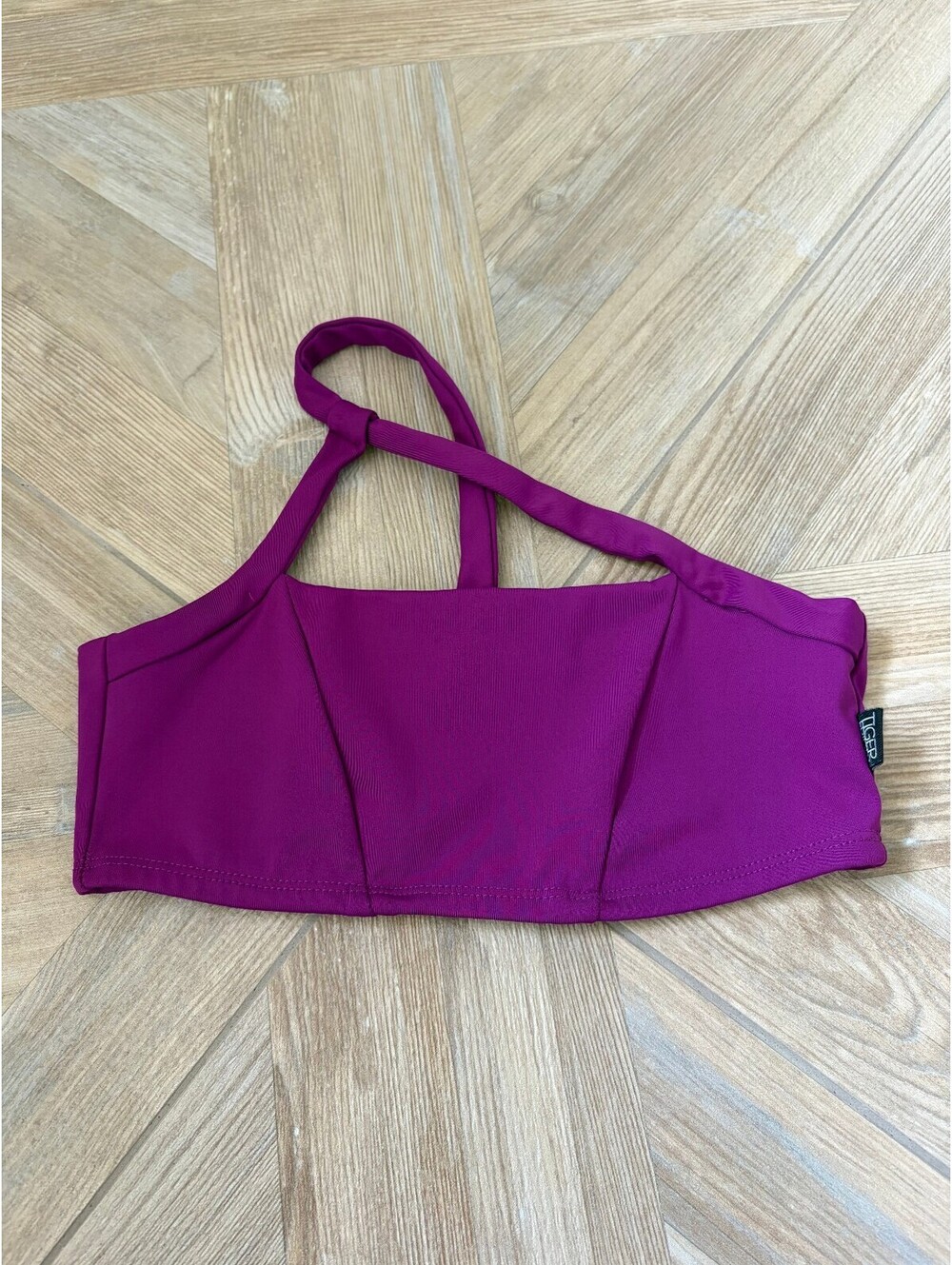 Tiger Friday High Drama Crop Top Mulberry Size Adult Small AS Sporty Cheer Dance